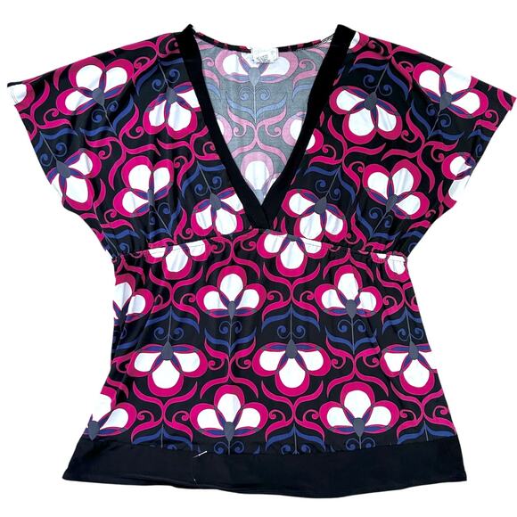 Y2K Vintage Babydoll Empire Waist Whimsy Sexy V-Neck Plus Size 2X Fairy Grunge - Picture 2 of 6